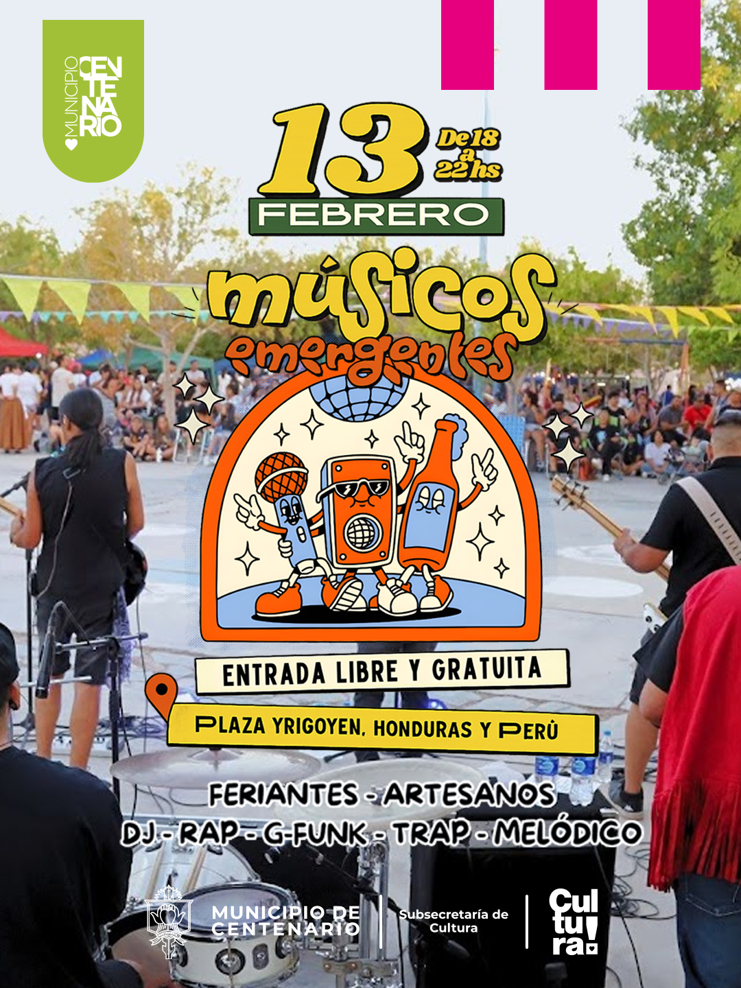 Imagen de LOS MÚSICOS EMERGENTES SE PRESENTARÁN APOYADOS POR CULTURA