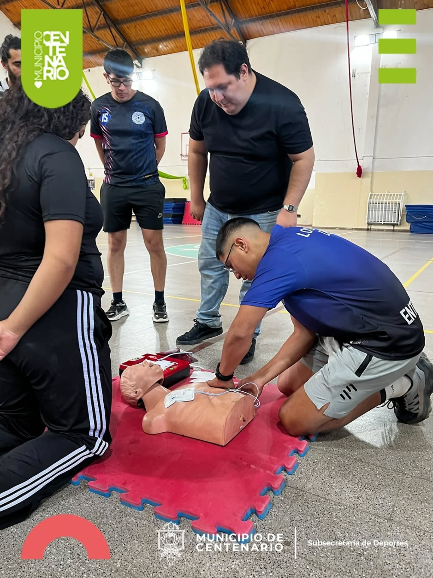 Imagen de CAPACITACIÓN EN RCP Y PRIMEROS AUXILIOS PARA DEPORTES Y TODA LA COMUNIDAD