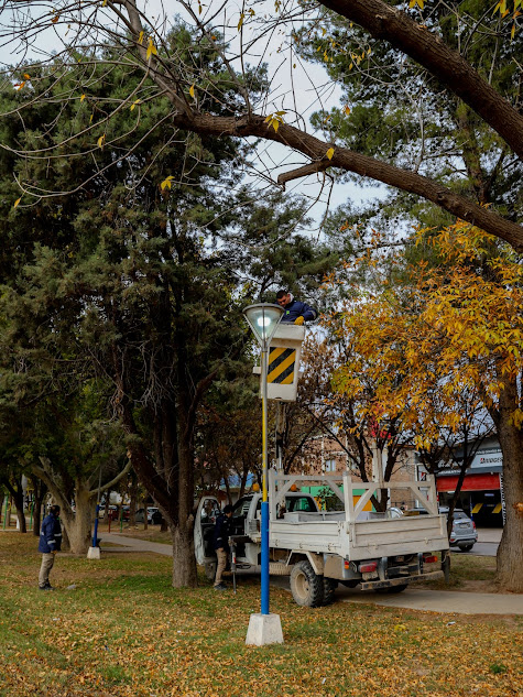 Imagen de FINALIZÓ EL RECAMBIO DE LUMINARIAS LED EN EL PASEO SPINETTA