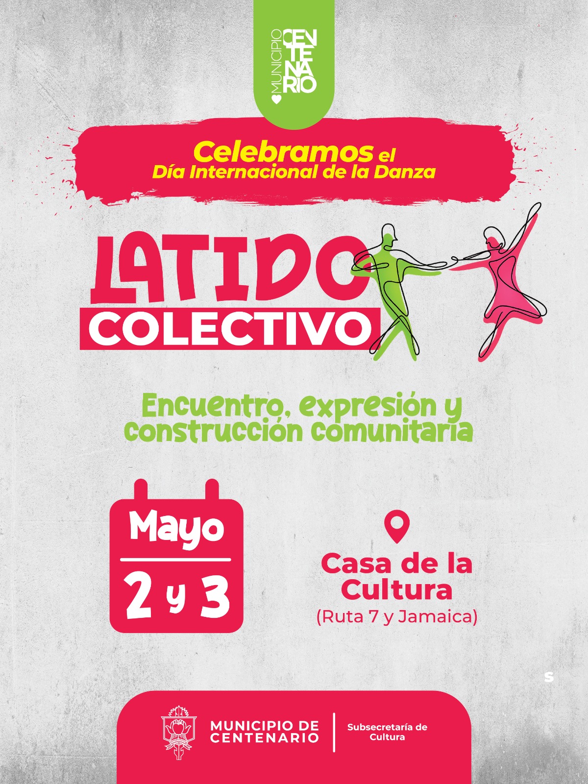 Imagen de "LATIDOS COLECTIVOS": CENTENARIO CELEBRARÁ EL DÍA INTERNACIONAL DE LA DANZA CON DOS JORNADAS ESPECIALES
