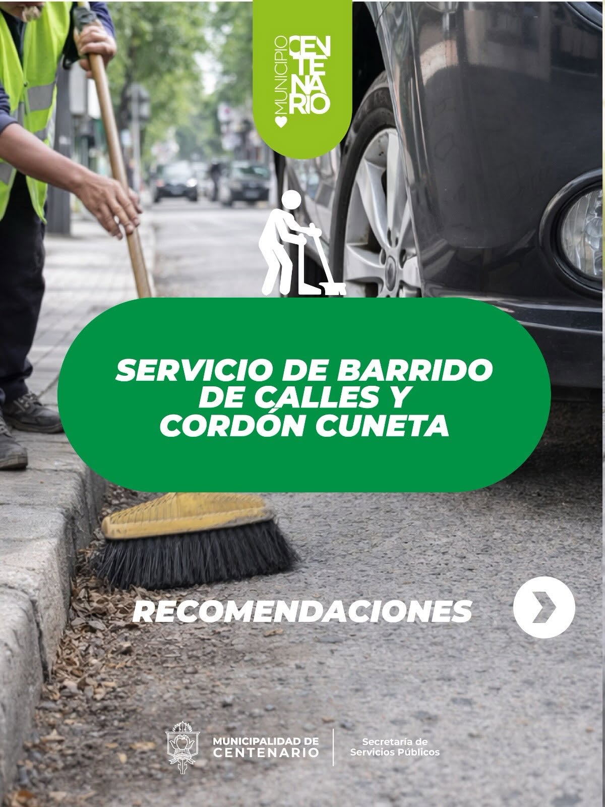Imagen de BARRIDO Y LIMPIEZA: ESTA TARDE CONTINÚA EL OPERATIVO EN LOS BARRIOS SAYHUEQUE, HUEMUL Y TRAHUN HUE 