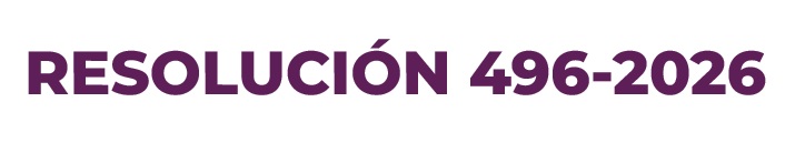 Resolución 496-2026